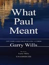 What Paul Meant